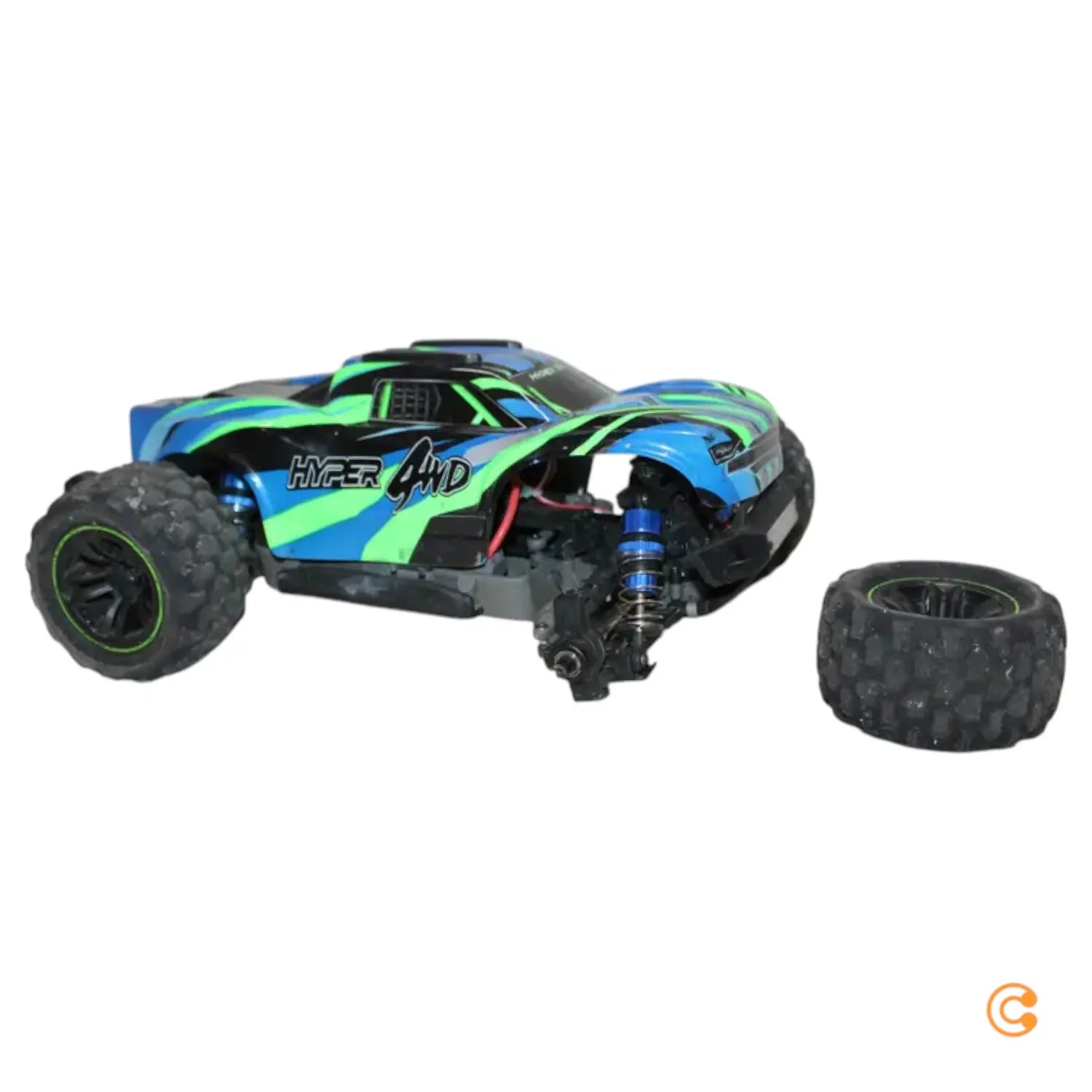 C-Ware Amewi Hyper Go Rc Truggy Auto Modellauto 1:16 4 Wd Brushed Rtr Siehe Text/Foto - 4260768517240