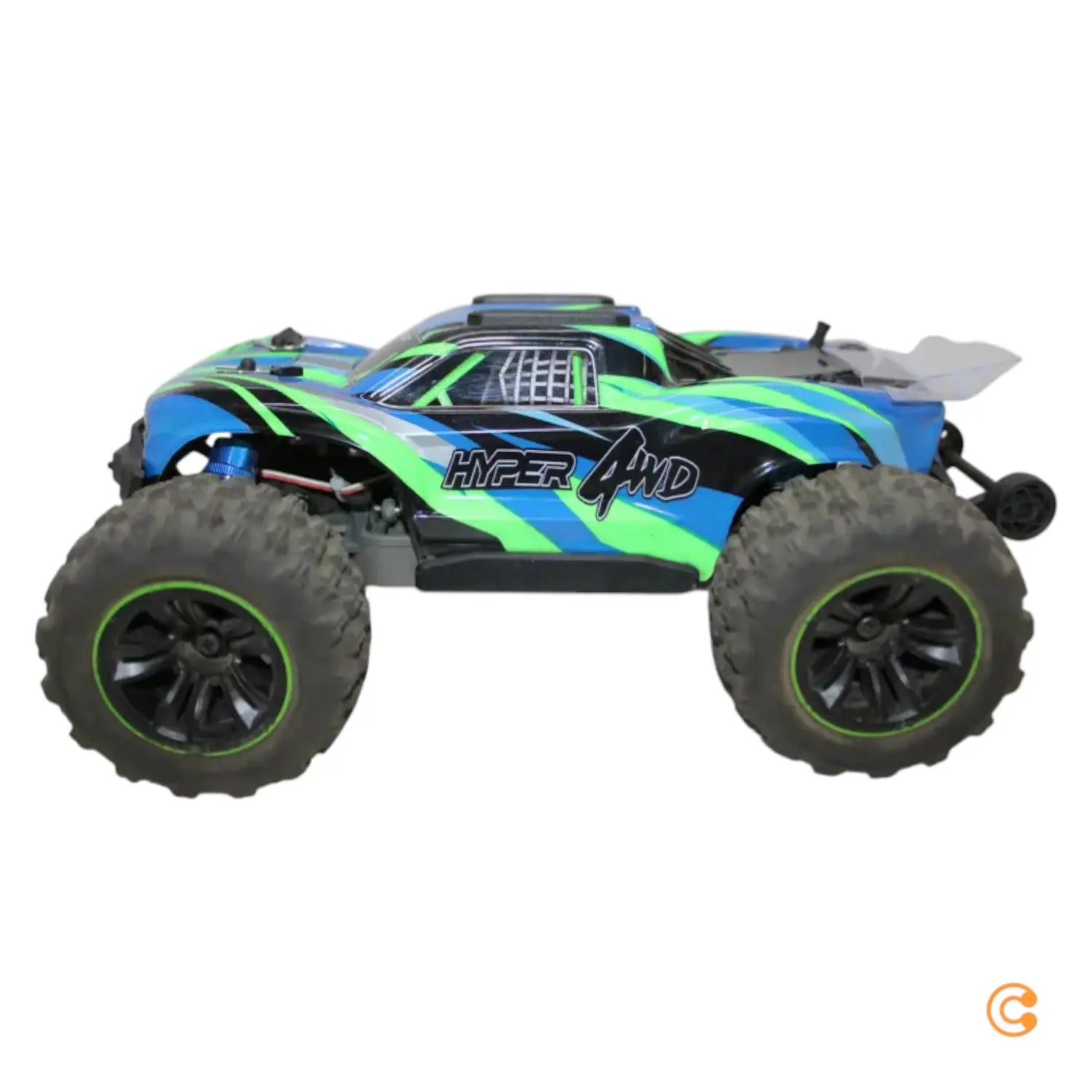 C-Ware Amewi Hyper Go Rc Truggy Auto Modellauto 1:16 4 Wd Blau Modell Siehe Text/Foto - 4260768517240