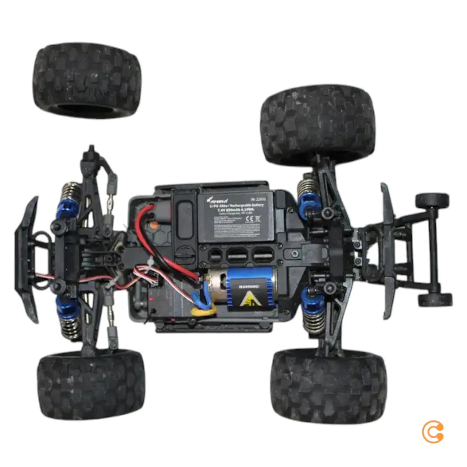 C-Ware Amewi Hyper Go Rc Truggy Auto Modellauto 1:16 4 Wd Brushed Rtr Siehe Text/Foto - 4260768517240