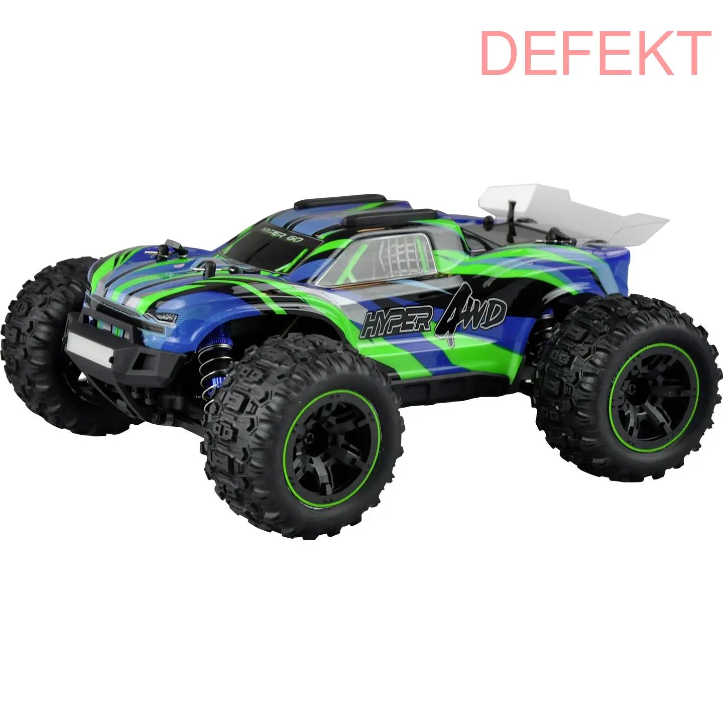 D-Ware Amewi Hyper Go Rc Truggy Auto Modellauto 1:16 4 Wd Brushed Blau Auto Defektware - 4260768517240