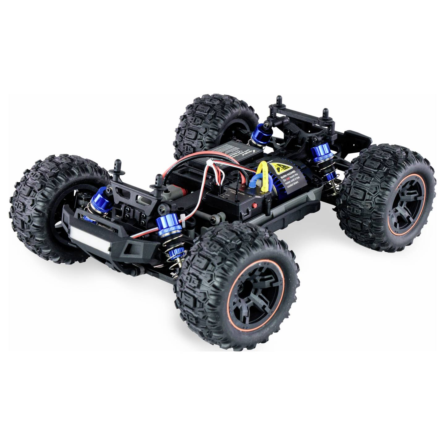 B-Ware Amewi Hyper Go Rc Truggy Auto Modellauto 1:16 4 Wd Brushed Rtr Blau Auto Modell