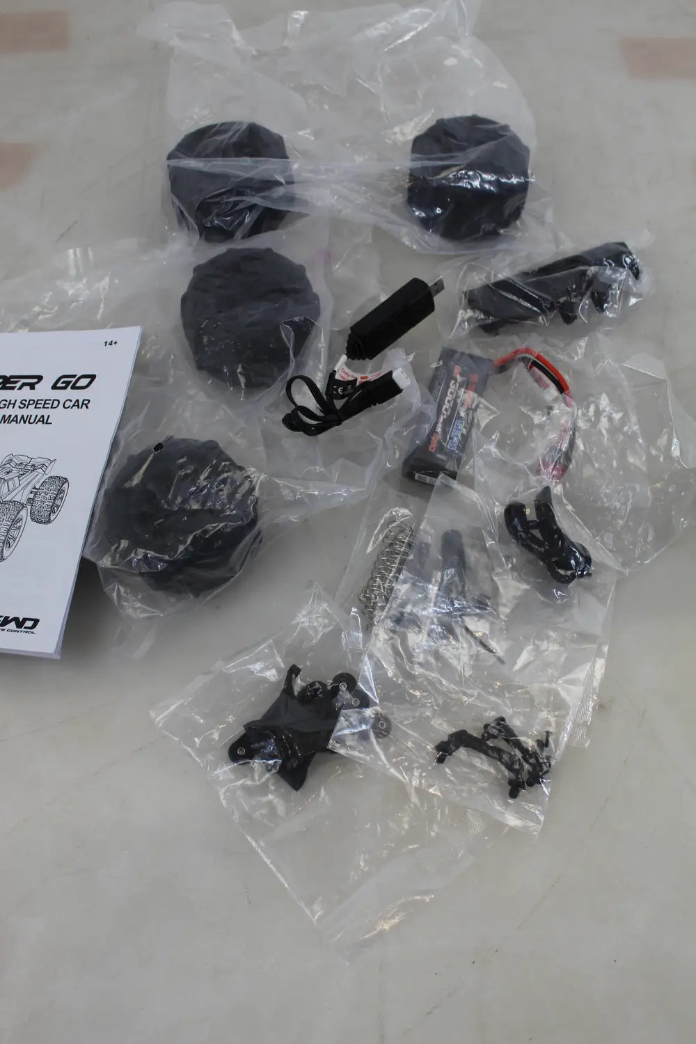 C-Ware Mjx Hyper Go Brushless 1:14 Rc Modellauto Elektro Truggy Modell Siehe Text/Foto - 4064161341750
