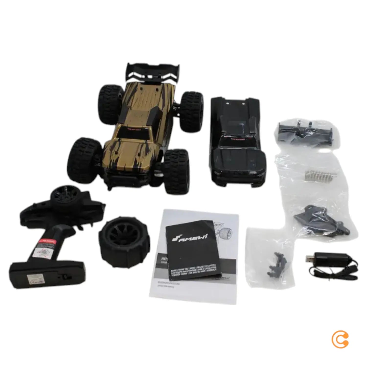 C-Ware Amewi Hyper Go Brushless 1:14 Rc Modellauto Elektro Truggy Buggy Siehe Text/F382 - 4262408972990