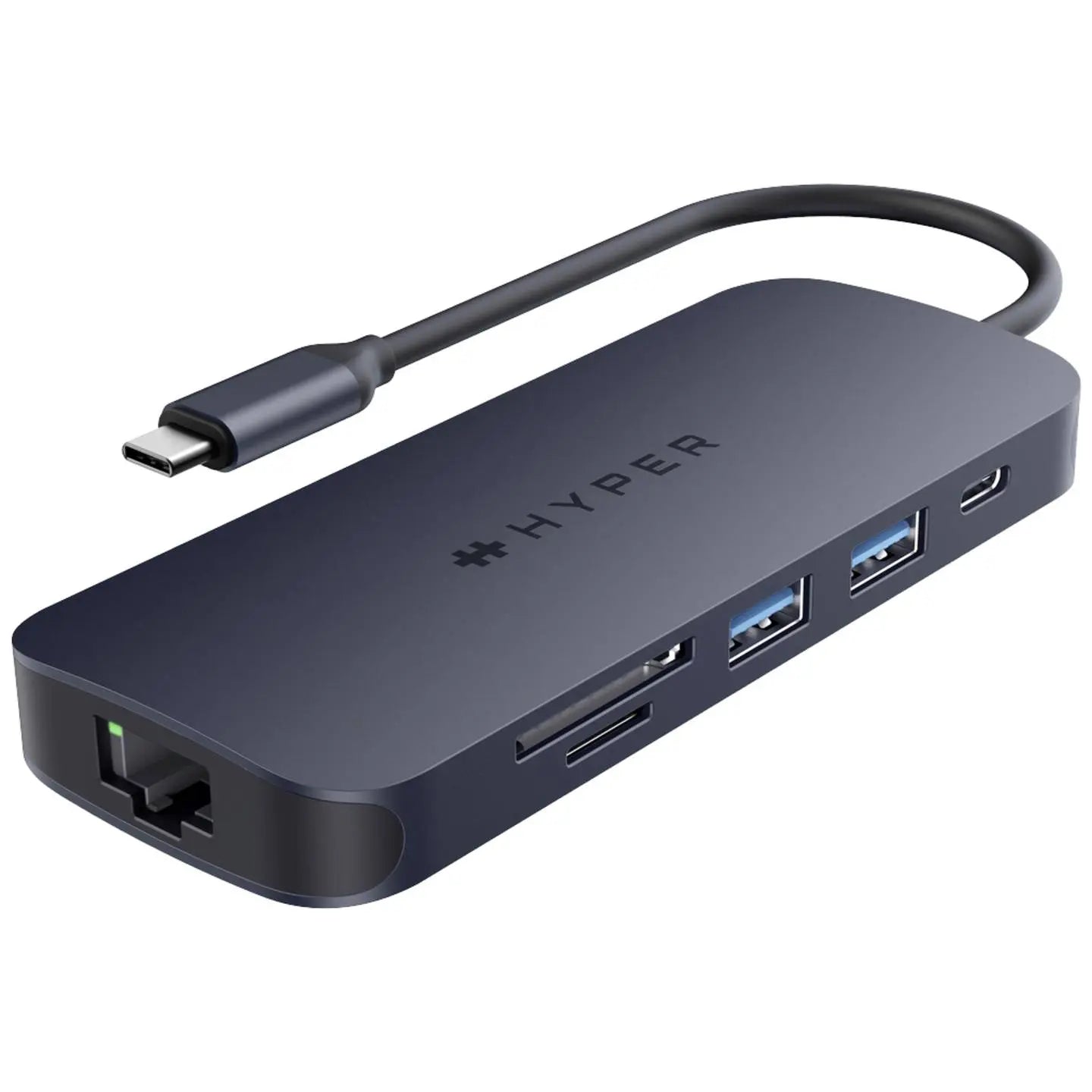 B-Ware Hyper Dockingstation Hub Usb C Universal Mitternachtsblau Notebook Hdmi Sd Rj45 - 6941921149062