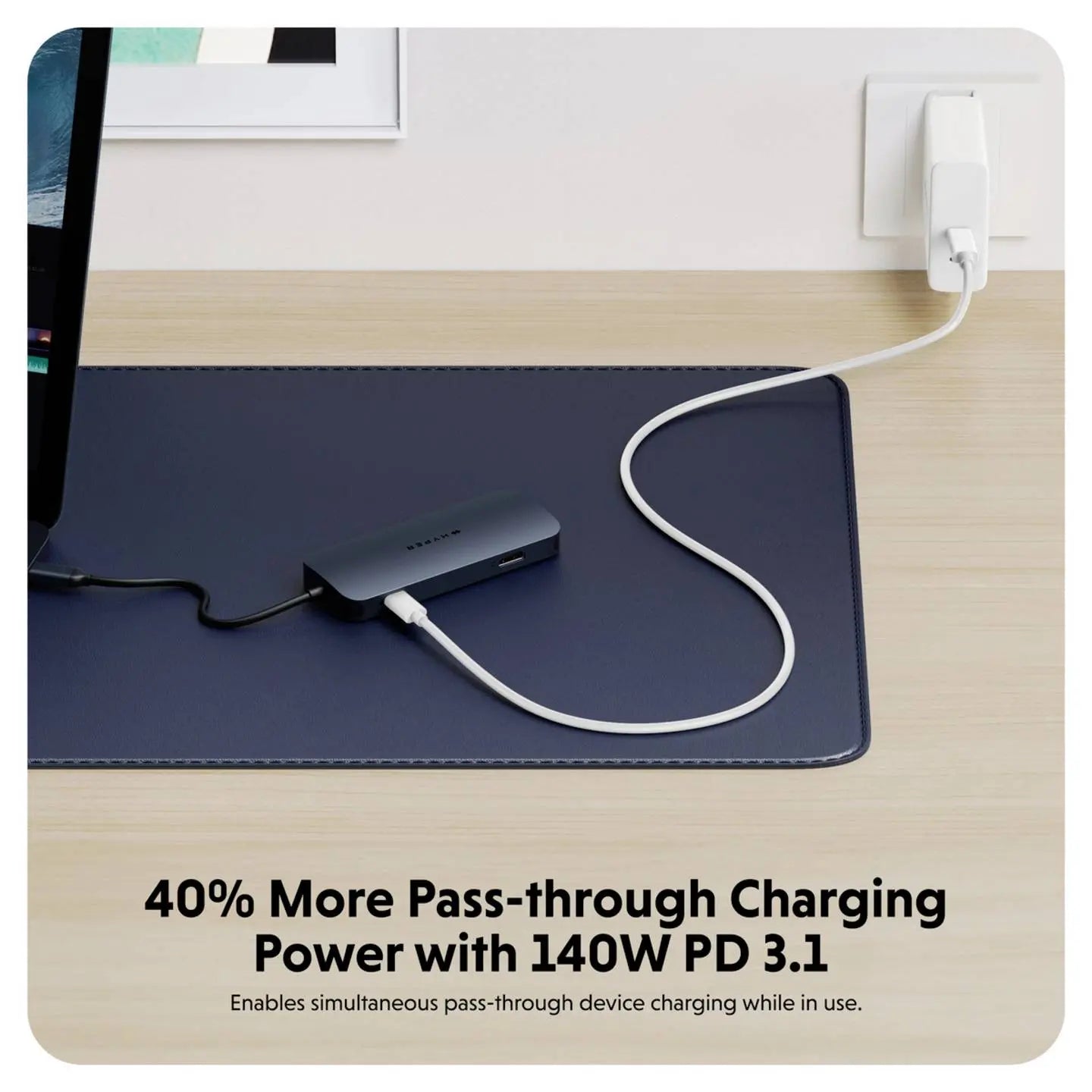 B-Ware Hyper Dockingstation Hub Usb C Universal Mitternachtsblau Notebook Hdmi Sd Rj45 - 6941921149062