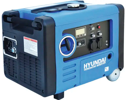 B-Ware Stromerzeuger Generator Hyundai Inverter Stromaggregat 4 K W Benzin Motor Tragbar - 7640177161871