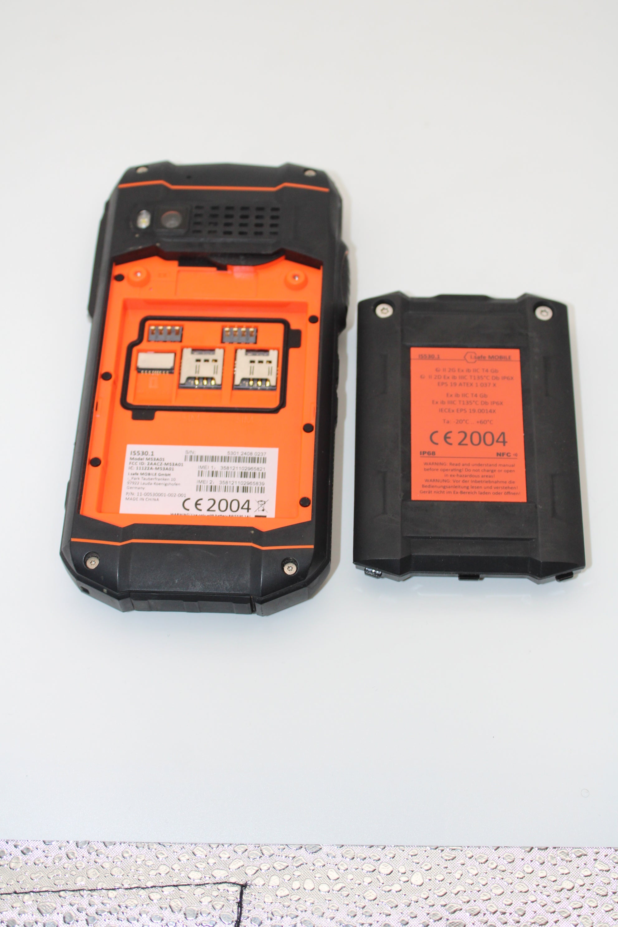 i.safe Mobile IS530.1 Ex-geschütztes Smartphone 4G Dual-SIM IP68 Android 13 MP - 4251005201176
