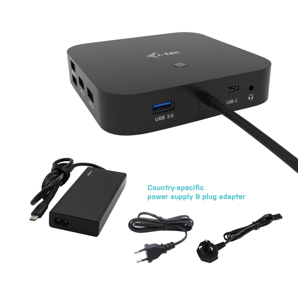 I-TEC Docking Station Dockingstation Hub Schwarz Universaladapter USB HDMI - 8595611704772