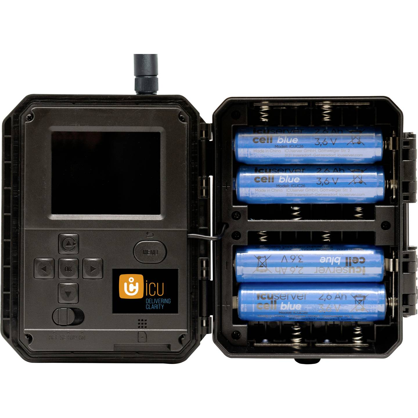 B-Ware Icu Clom Cam S Wildkamera Fotofalle überwachungskamera Tarn Grün E Sim Sd Karte - 9120076881097