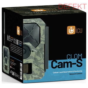 D-Ware Icu Clom Cam S Wildkamera Cam Fotofalle Tarn Grün E Sim Sd Karte Defektware