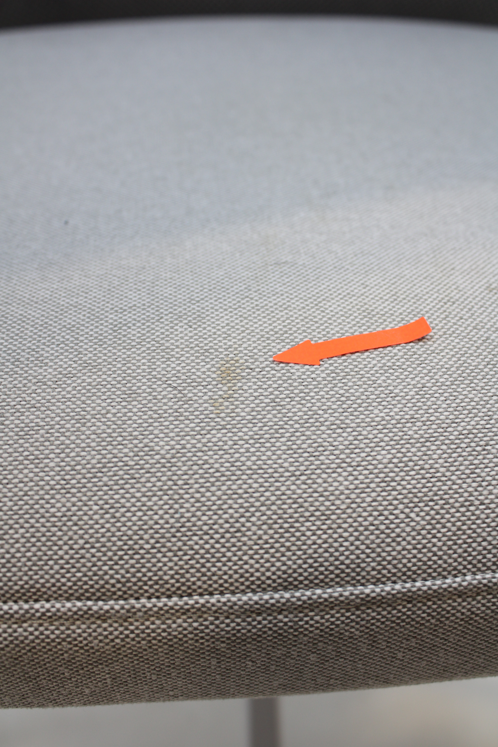 C-Ware Vitra Id Cloud Bürostuhl Creme Weiß Sierra Grau Sitzfläche Stuhl Siehe Text/Foto - 4055737132728