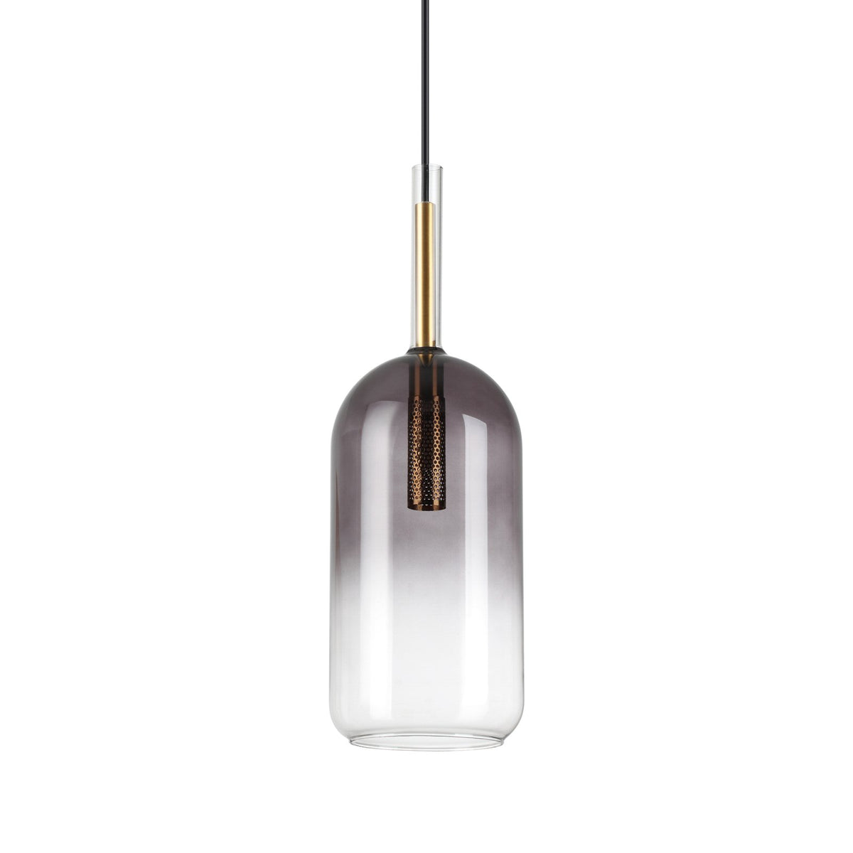 Ideal Lux Hängeleuchte Pendelleuchte Empire Glas klar rauchgrau Beleuchtung - 8021696309804