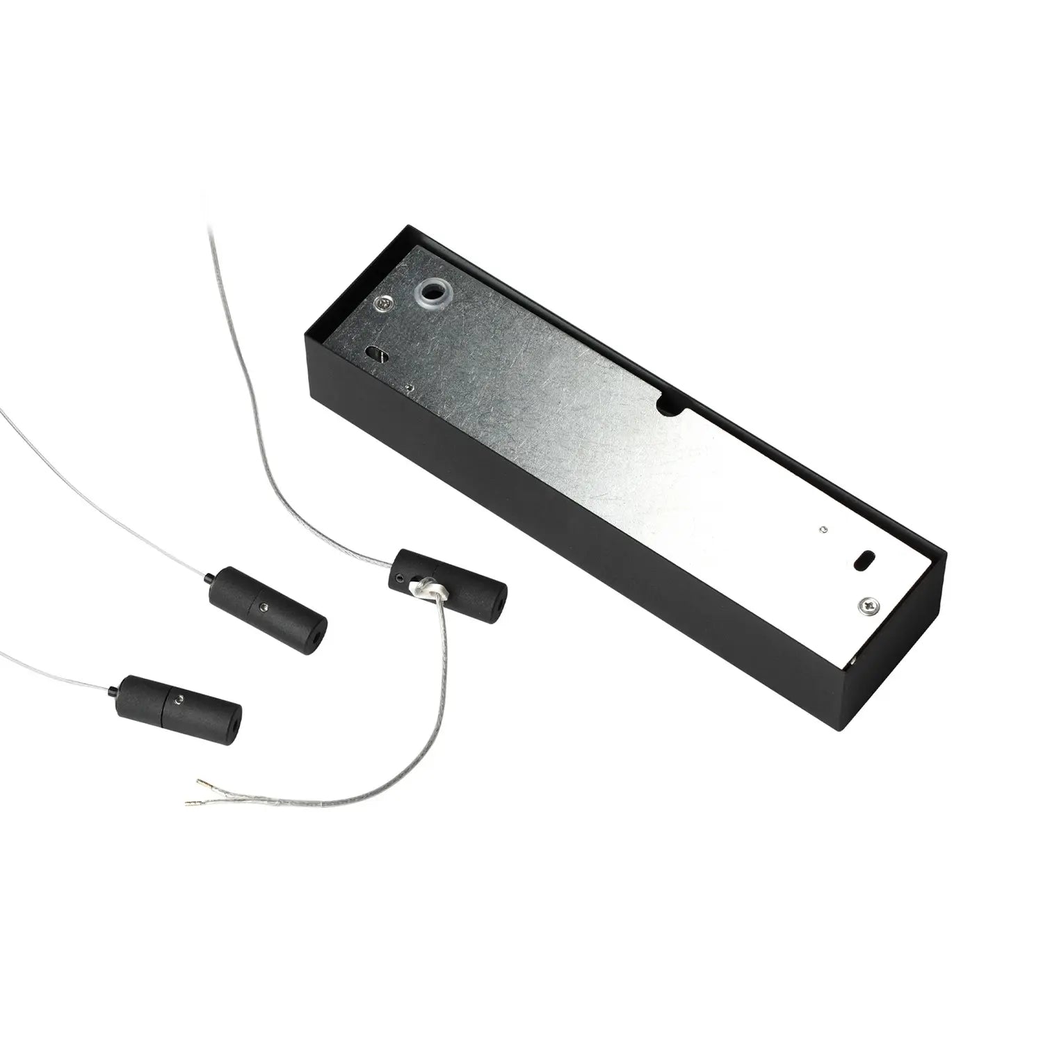 B-Ware Ideallux Pendelleuchte Hängeleuchte Oracle Slim Led Schwarz Aluminium Kunststoff - 8021696259208