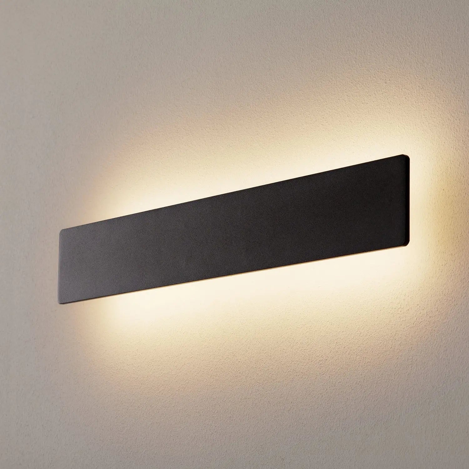 B-Ware Ideallux Wandleuchte Wandlampe Led Zig Zag Schwarz Aluminium 53 Cm - 8021696179322