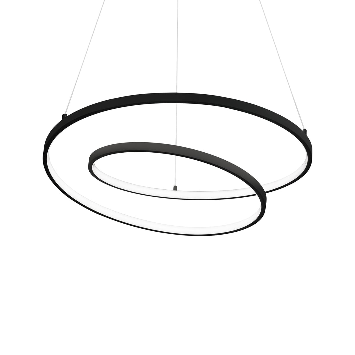 ideallux Pendelleuchte Hängelampe oz LED schwarz Beleuchtung Lampe Raumlicht - 8021696269450