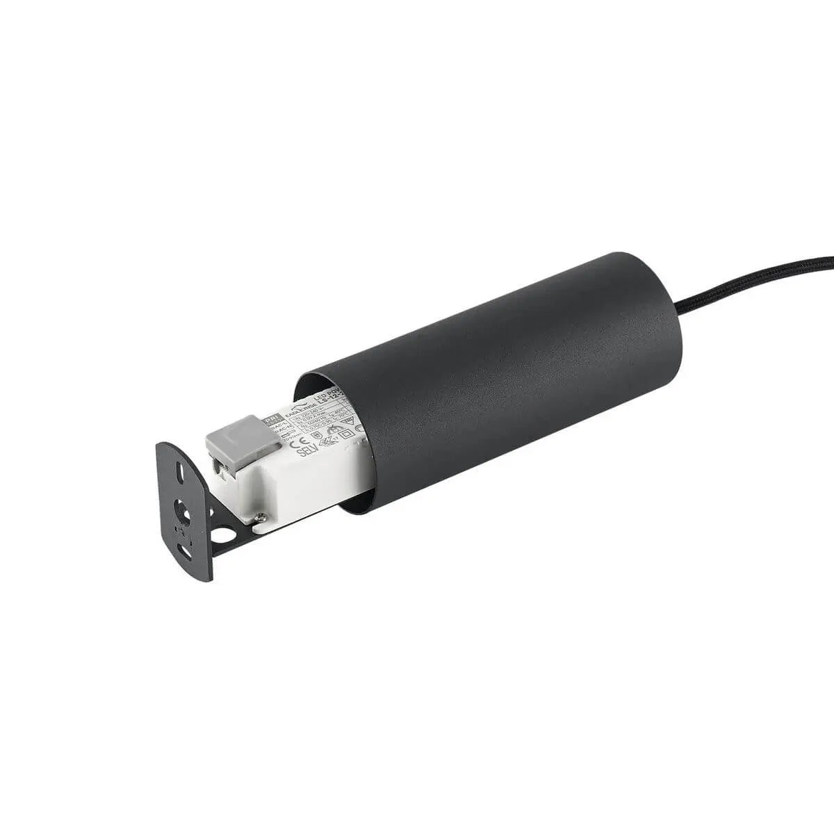B-Ware Ideal Lux Led Pendelleuchte Hängeleuchte Ultrathin Deckenleuchte ø3cm Schwarz  - 8021696156699