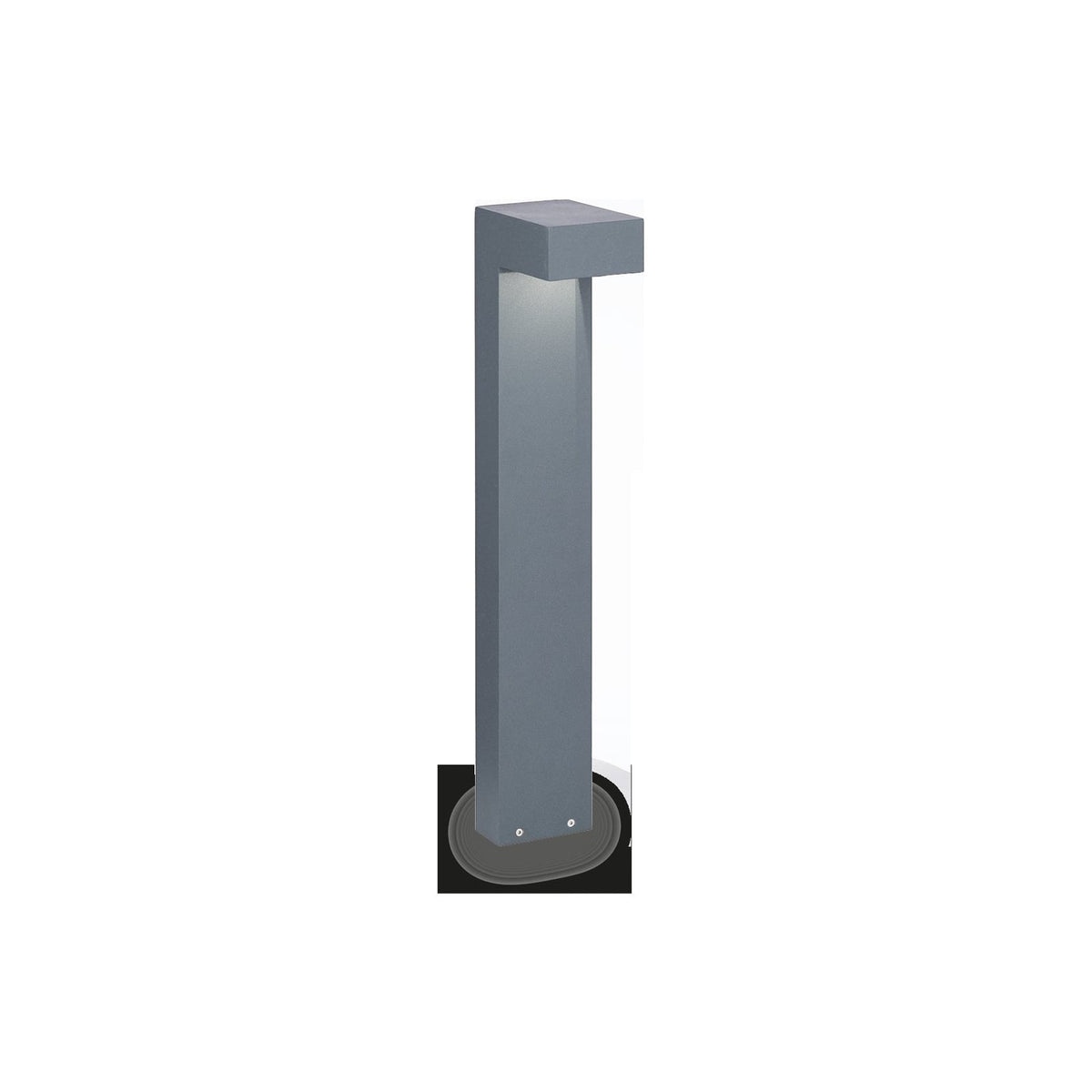 ideallux Wegeleuchte Außenleuchte Sirio anthrazit Aluminium G9 LED 60 cm IP44 - 8021696115078