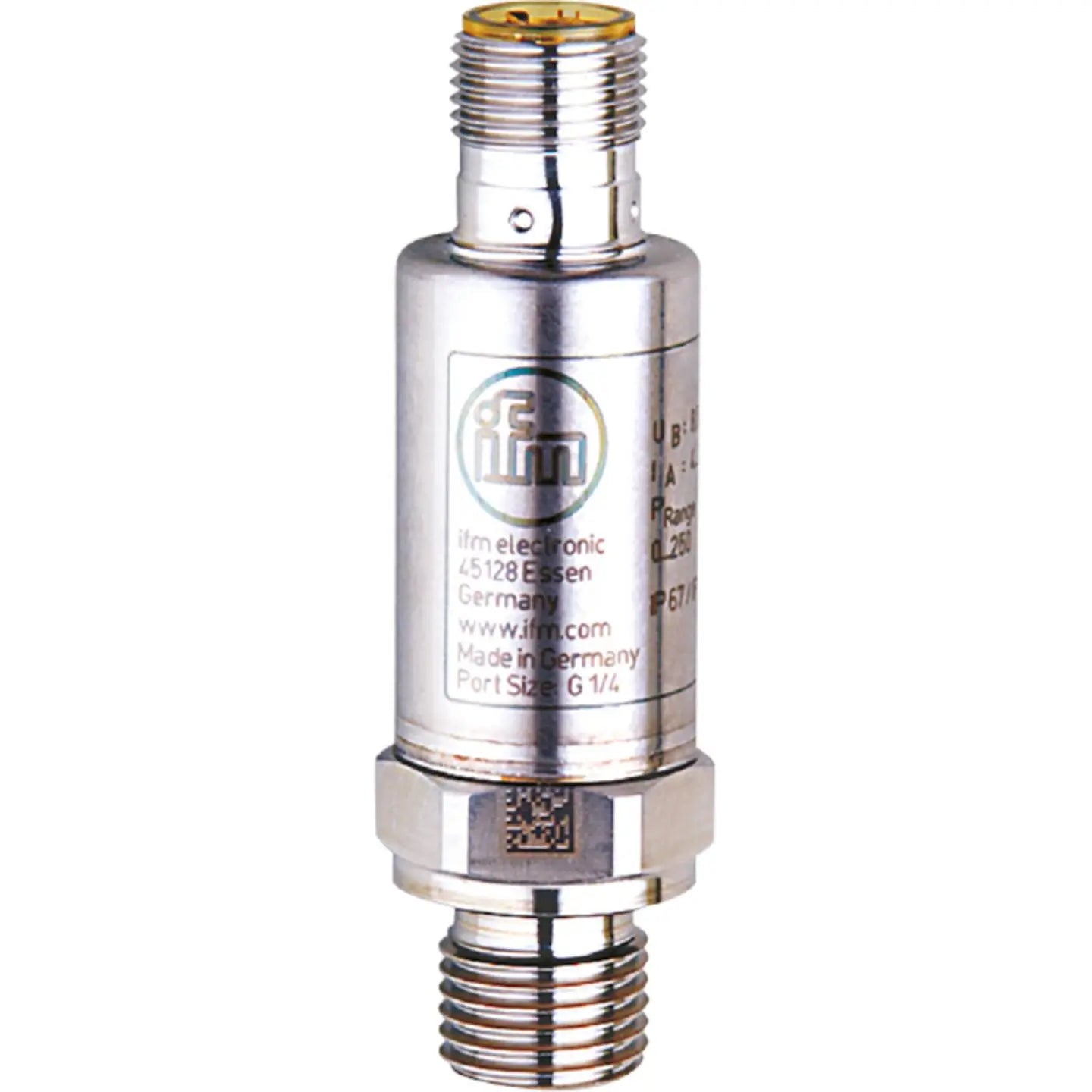 B-Ware Ifm Drucksensor Sensor Pt5460 Analog überdruck M12 Systemdruck G1/4 Ag 0 60 M Pa - 4021179275972
