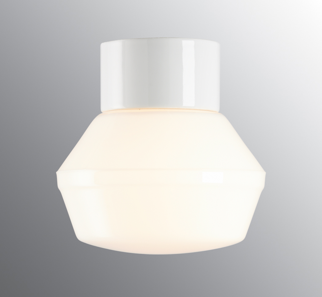 B-Ware Ifö Electric Classic Ifkupa Deckenlampe Wandleuchte Retrofit 17 Opaal Weiß - 7312904089504