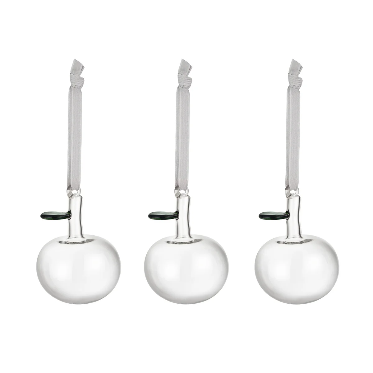 Iittala Glasapfel Set Apfeldekoration Tischdeko Klar 3er Set Glasobjekt B-Ware - 6411923671521