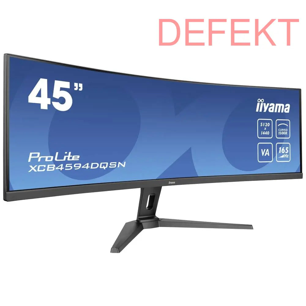 D-Ware Iiyama G Master Gaming Monitor Bildschirm Dqhd Curved 113cm 44 Zoll Defektware - 4948570122271