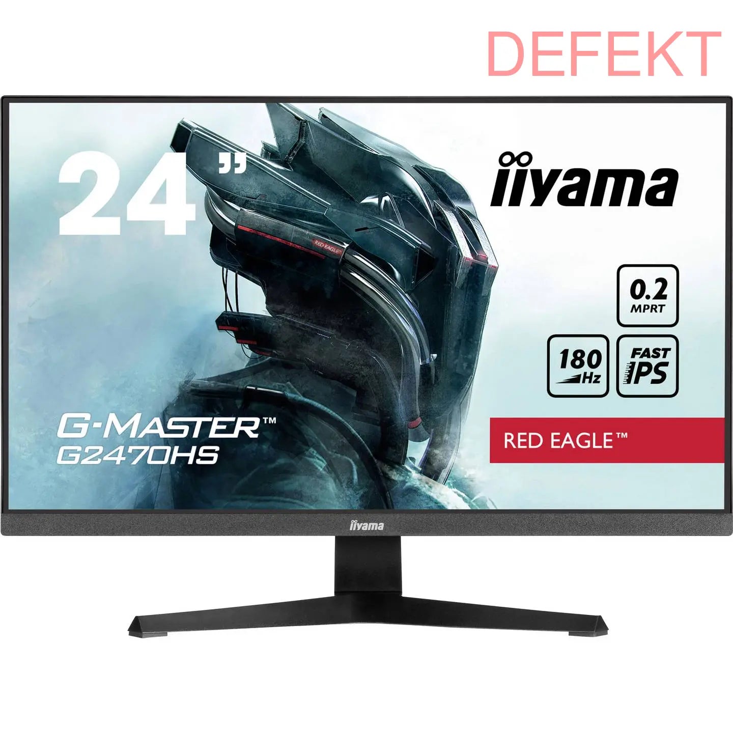 D-Ware Iiyama G Master G2470 Hs B1 Monitor Display Bildschirm 24" Defektware - 4948570124466