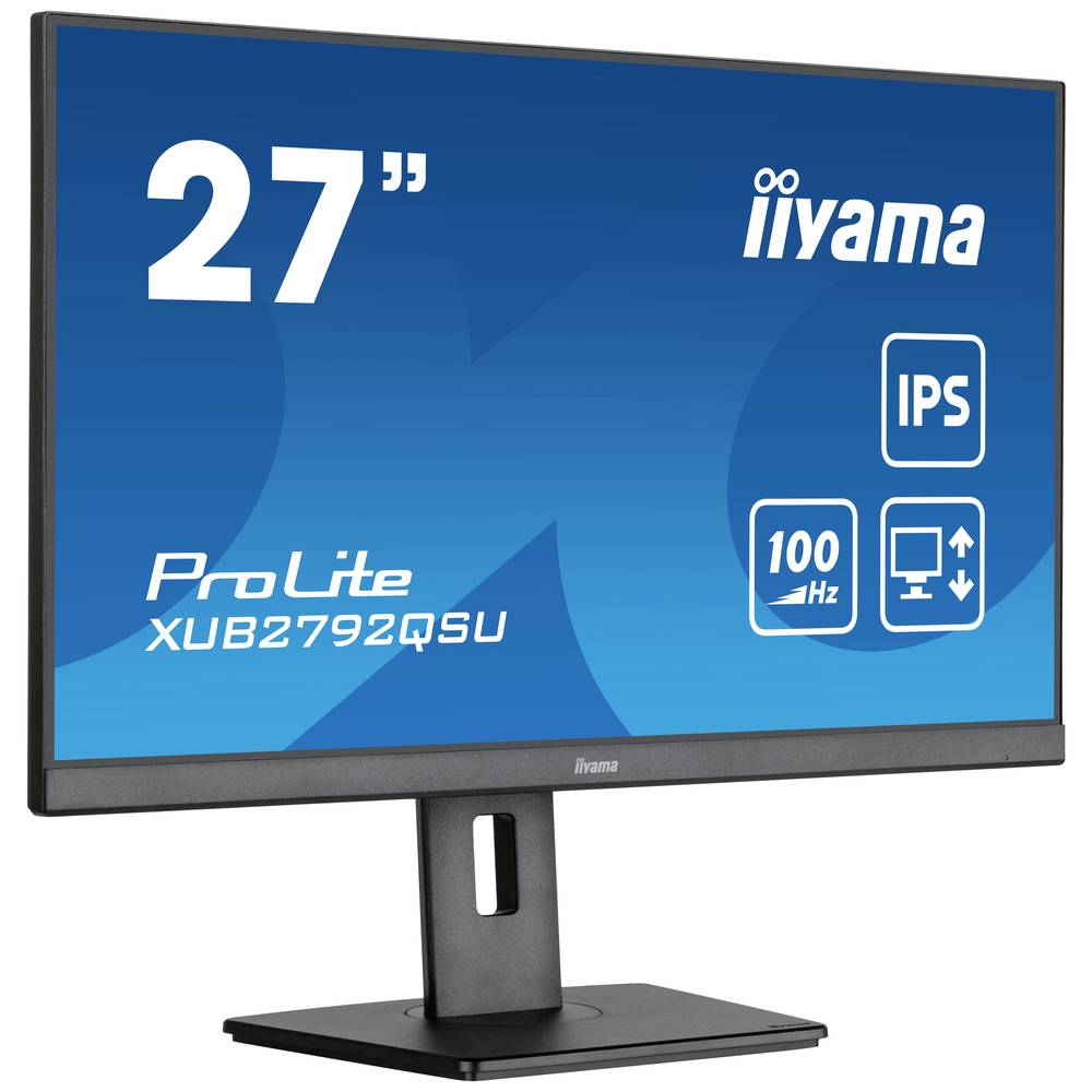 B-Ware Iiyama Pro Lite Xub2792 Qsu B6 Led Monitor Bildschirm Qhd 27 Zoll Schwarz - 4948570122615