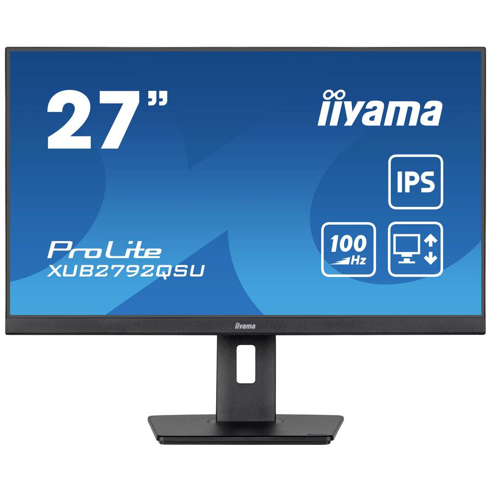 B-Ware Iiyama Pro Lite Xub2792 Qsu B6 Led Monitor Bildschirm Qhd 27 Zoll Schwarz - 4948570122615