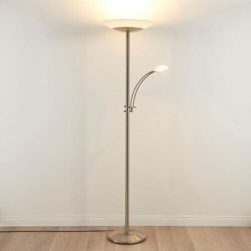 B-Ware Lampenwelt Ilinca Led Deckenfluter Stehlampe Lampe Leselampe Stehleuchte Dimmbar - 4251096538199