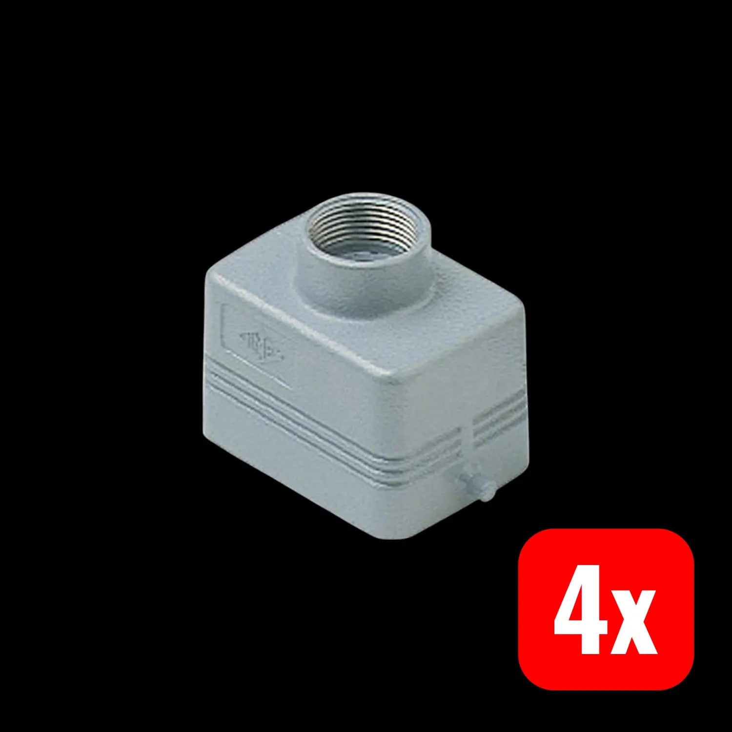 B-Ware Ilme Tüllengehäuse Gehäuse Cav06 L21 Aluminium 1 Kabeleingang 4 Stück - 8015747009119