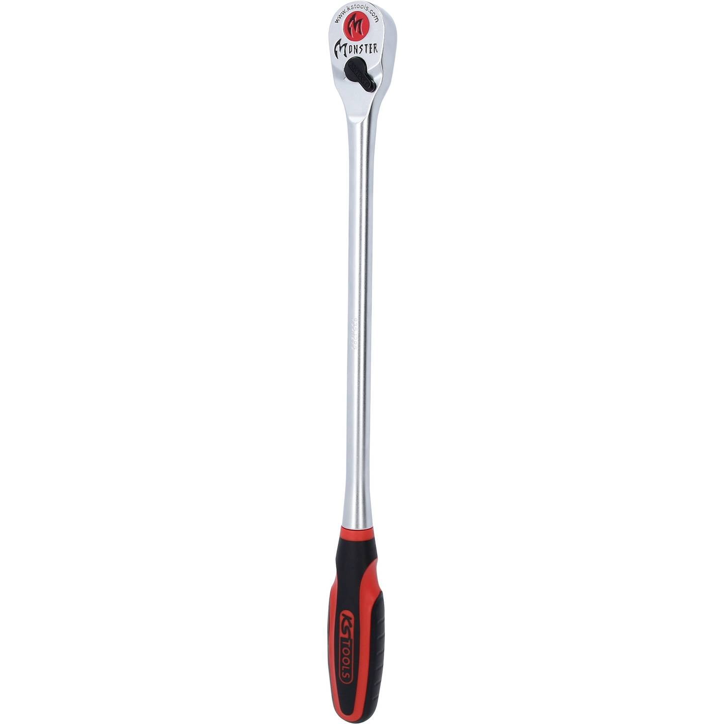 KS Tools Umschaltknarre 1/2" Ratsche 100 Zähne 950Nm Chrom-Vanadium Stahl 425mm - 4042146865477