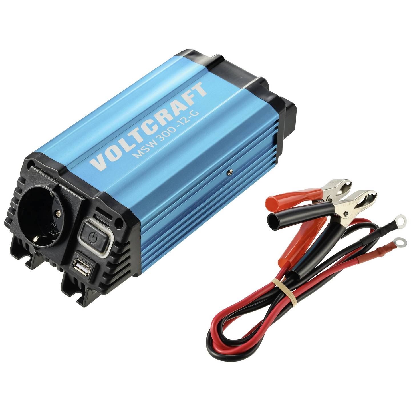 VOLTCRAFT Wechselrichter MSW 300-12-G 300W modifizierte Sinuswelle 12V 230V AC - 4064161246888
