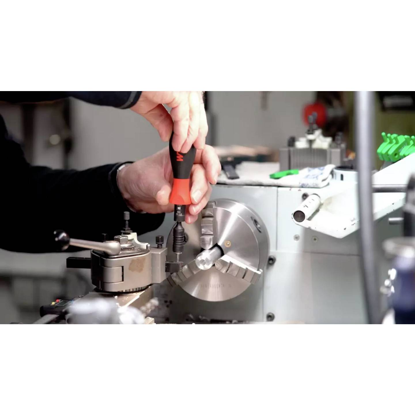 Wiha einstellbar Werkstatt Drehmoment-Schraubendreher 0.8 - 5 Nm DIN EN ISO 6789, DIN EN 26789 - 4010995264635