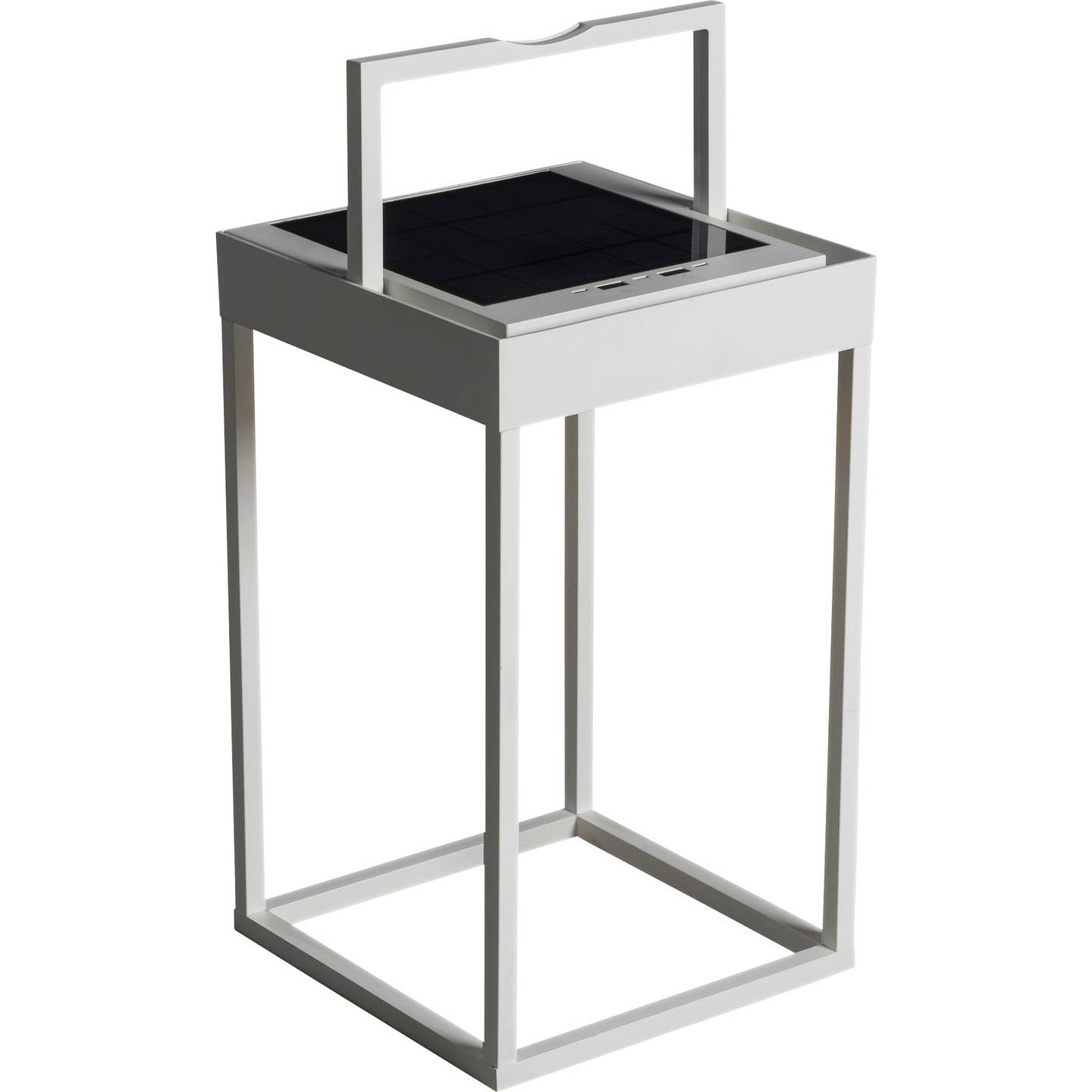 Konstsmide Solar-Dekoleuchte Portofino LED Gartenleuchte warmweiß 3.7W weiß - 7318307815252