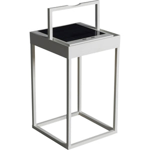 B-Ware Konstsmide Solar-Dekoleuchte Portofino LED Gartenleuchte warmweiß 3.7W weiß