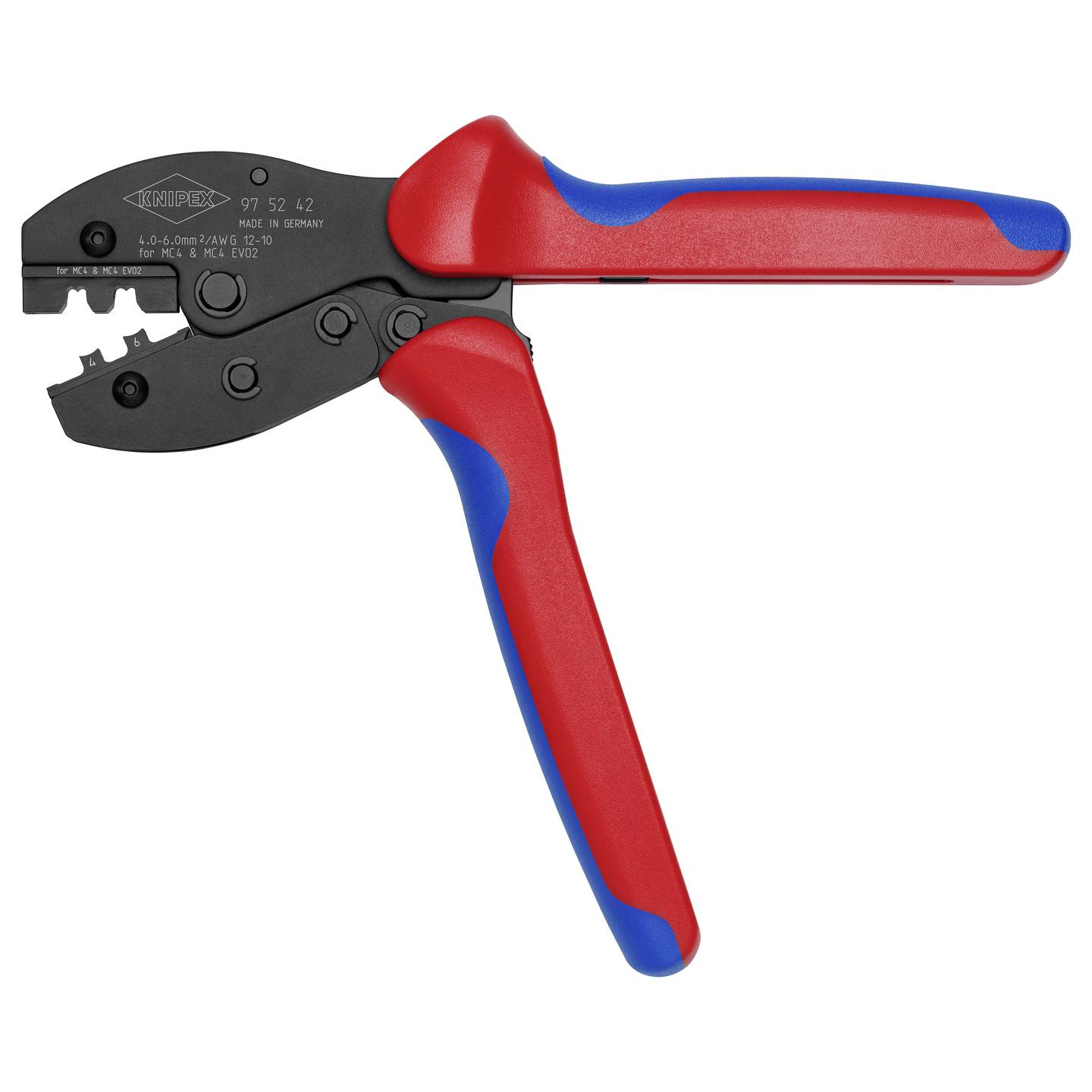 Knipex Crimpzange PreciForce 97 52 42 Handwerkzeug Zange MC4 Steckverbinder - 4003773092117