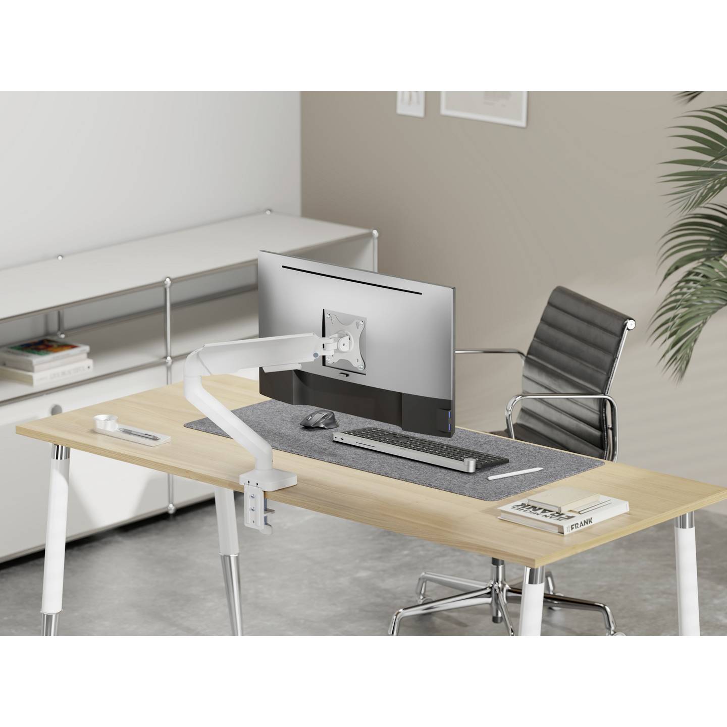 SpeaKa Professional Monitor-Tischhalterung SP-MM-1030 Höhenverstellbar 1 Ständer - 4064161395128