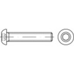 B-Ware Toolcraft Linsenschraube M4 10mm Edelstahl A2 500 Stück Innensechskant Schrauben