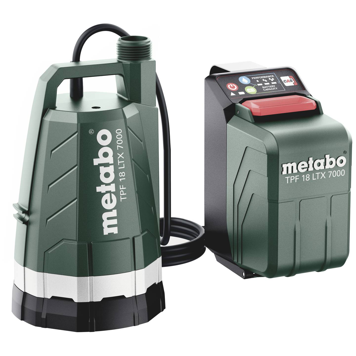 Metabo Tauchpumpe Akku Tauchpumpe 7000l/h 9m IPX8 18V wasserdicht Gartenpumpe - 4061792261235