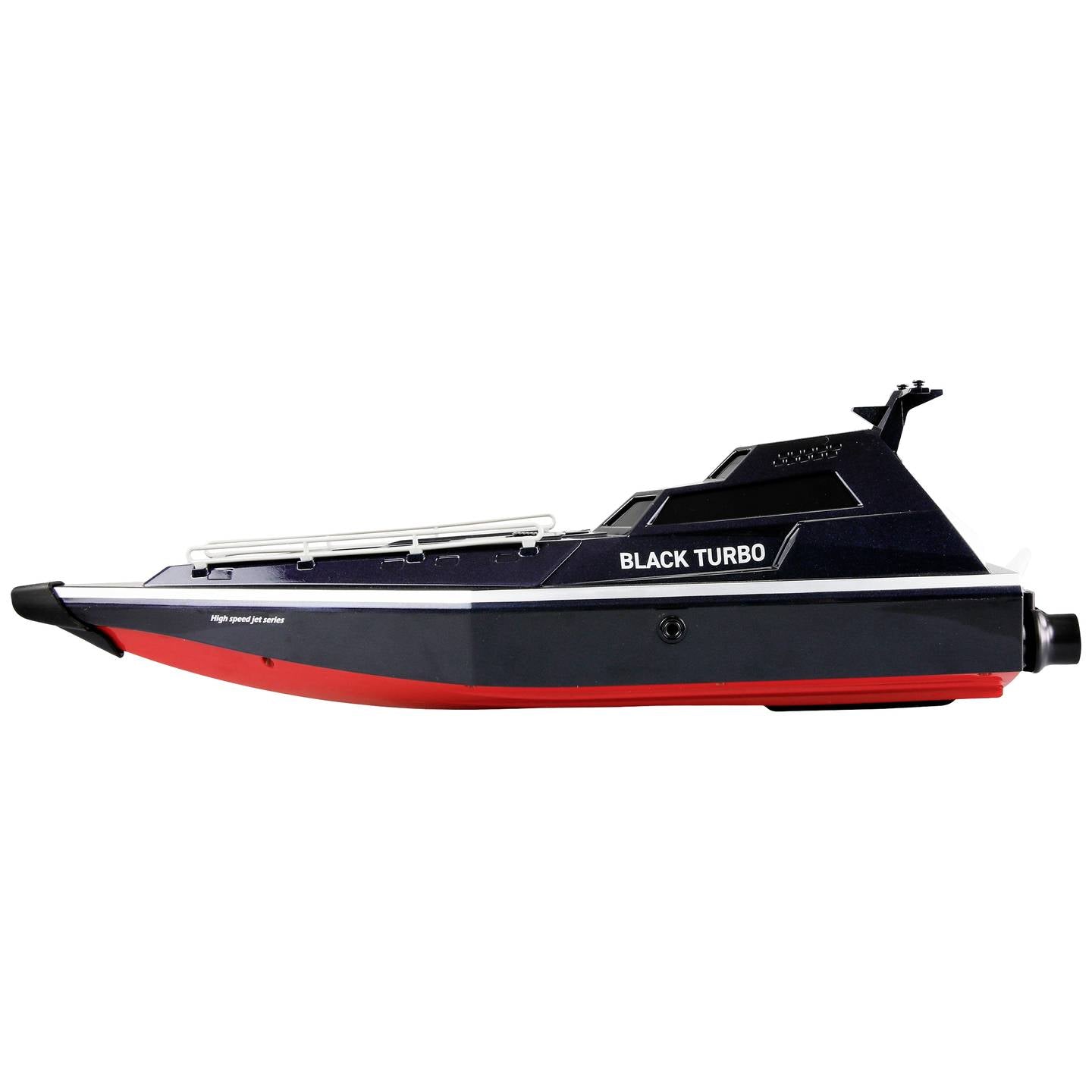 Amewi Black Turbo Speedboot Jetantrieb 420 RC Motorboot bis 28 km/h - 4262408975199