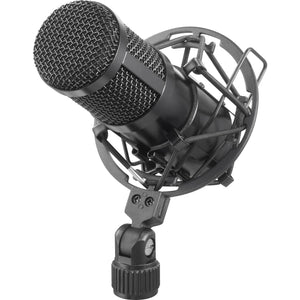 B-Ware Renkforce RF-MIC-510 USB-Mikrofon Stand inkl. Koffer Spinne Windschutz 3m Kabel