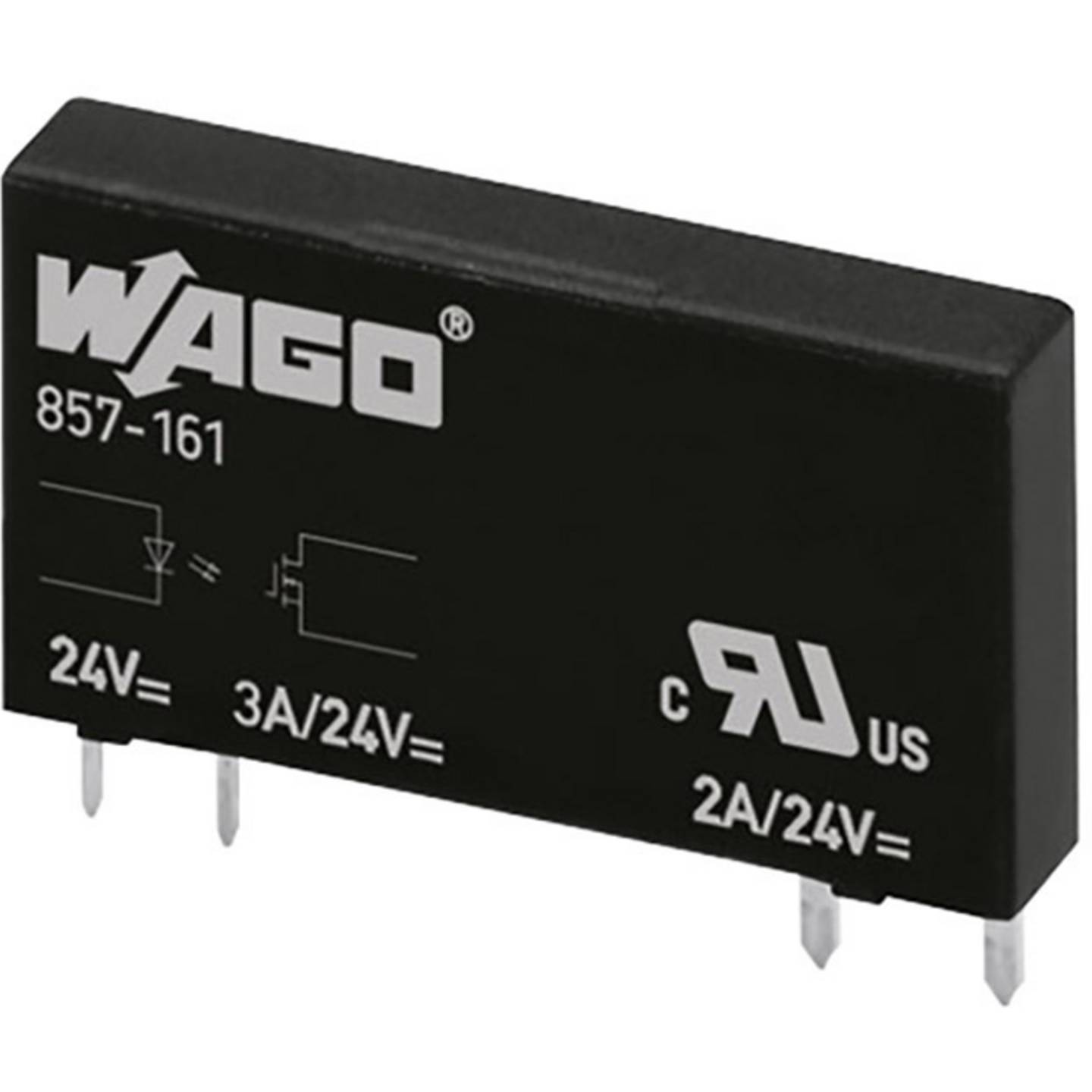 WAGO Halbleiterrelais 857-167 Relais 2A 24V DC Schaltspannung 20 Stück Industrie - 4045454997656