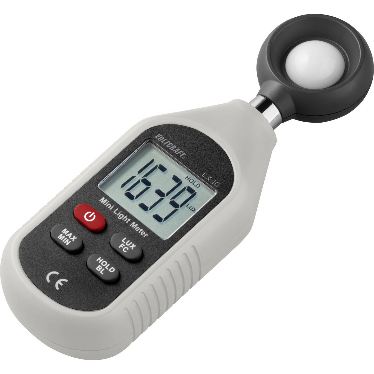Voltcraft Luxmeter VC-8314265 LX-10 Beleuchtungsstärke 0-199900 lx digital 106g - 4053199527298