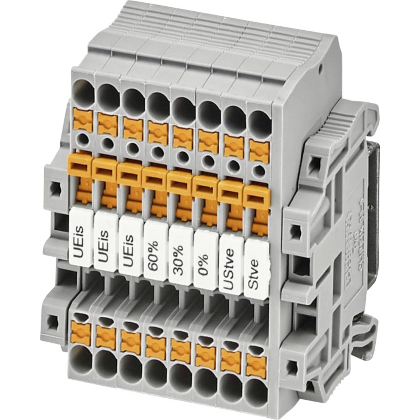 Klemmenleiste Anschlussleiste Phoenix Contact TS EWE Netz 14A Grau Steuergerät - 4067923470804