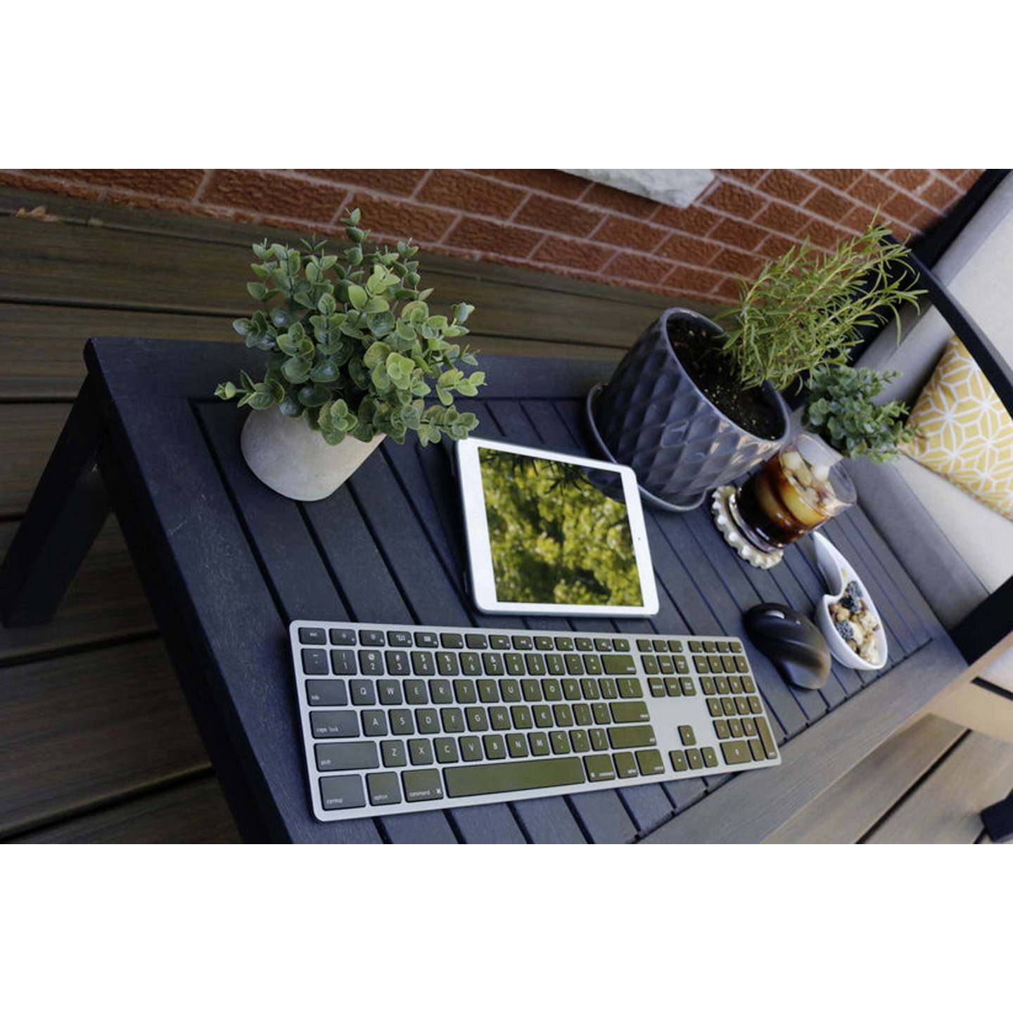Matias FK418DCB-DE WL Aluminium Tastatur QWERTZ Space Grau für Mac - 0833742007651