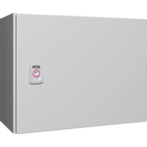 B-Ware Rittal Schaltschrank AX 1031.000 Stahlblech IP66 1türig Lichtgrau 380x300x210mm