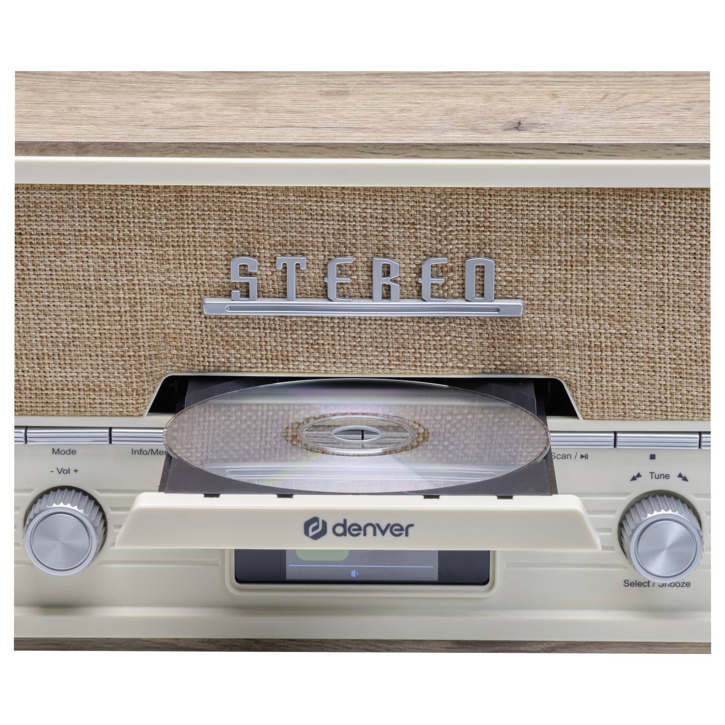 Denver MDA-285 DAB FM Musiksystem mit Bluetooth CD MP3 2x5W schwarz - 5706751075162