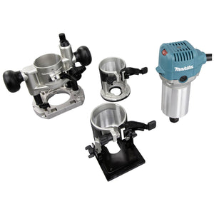 B-Ware Makita Multifunktionsfräse RT0702CX2J Fräse 710W Handwerkzeug Tischlerwerkzeug