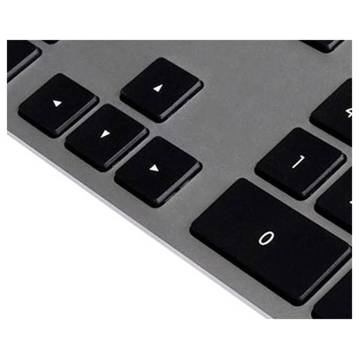 Matias FK418DCB-DE WL Aluminium Tastatur QWERTZ Space Grau für Mac - 0833742007651