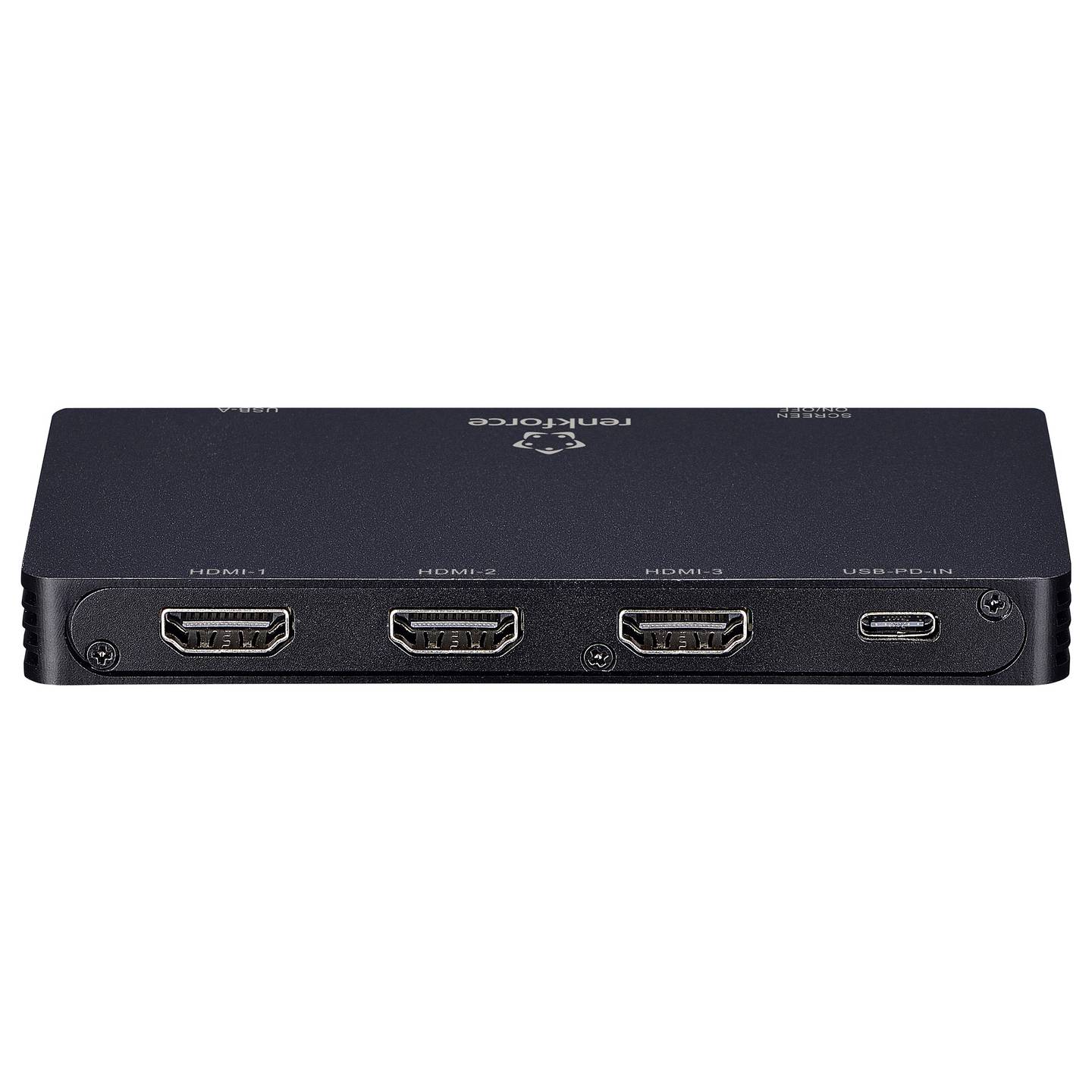 Renkforce USB-C Dockingstation RF-USBHA-550 HDMI 3-fach Power Delivery schwarz - 4064161476391